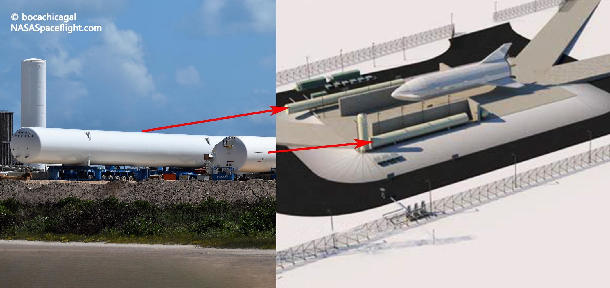 SpaceX升级两处发射台：准备试飞星际飞船原型