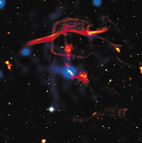 活跃黑洞影响范围比宿主星系大100倍 可持续长达数亿年